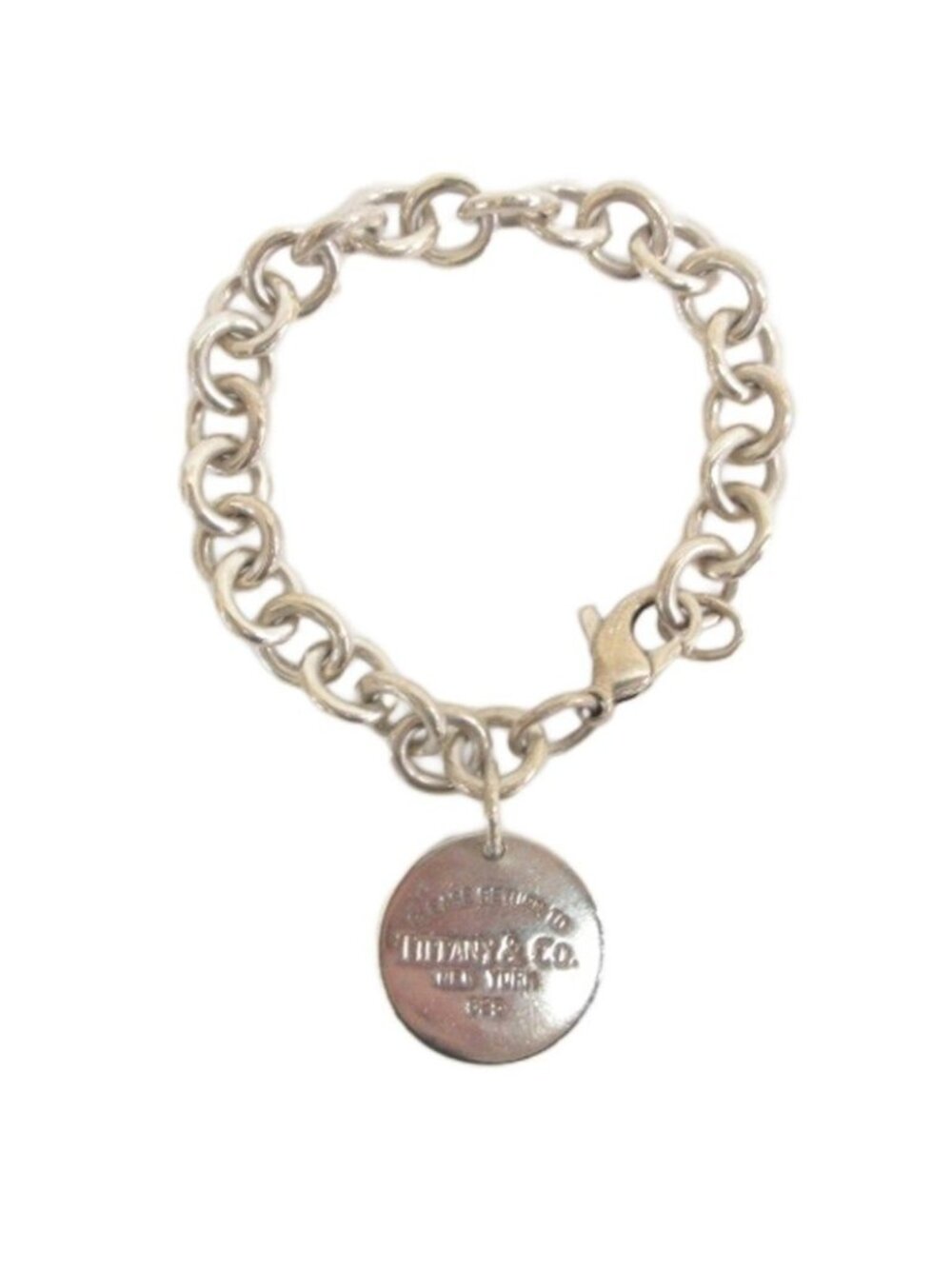 Tiffany & Co Return to Bracelet Plate Silver